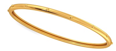 Simple Gold Jewelery bangle