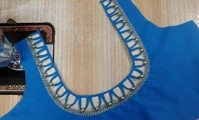 Strings and Beaded Neck Pattern