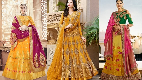 Latest 20 Yellow Lehenga Choli Designs Trending (2023) - Tips and Beauty