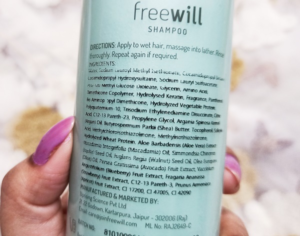 freewill shampoo and conditioner review