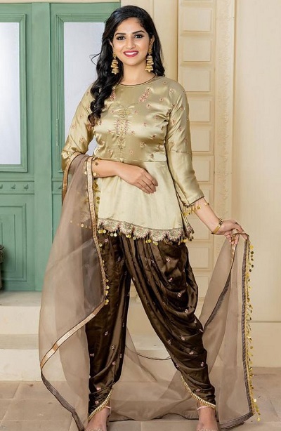 Trouser hot sale punjabi suit