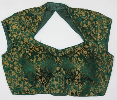 Green Brocade Princes Cap Sleeve Pattern