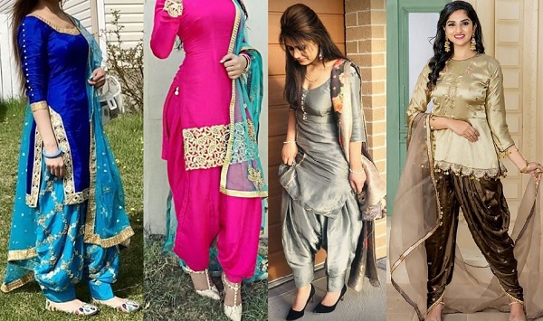 Punjabi Suits  Thread Work  Salwar Suits Online Latest Indian Salwar  Kameez For Women at Utsav Fashion