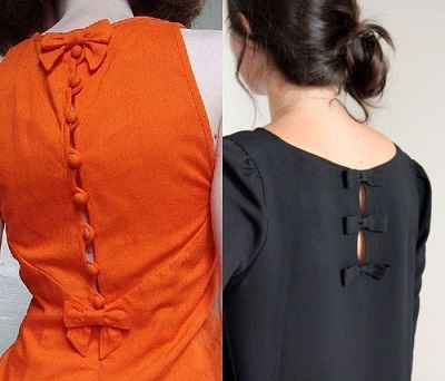 dress neck back designs new models