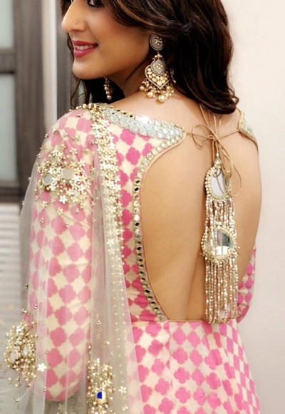 beautiful back neck designs for suits