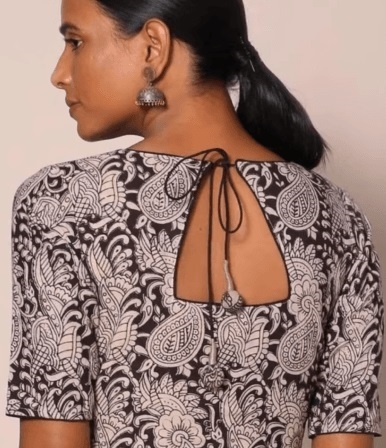 deep suit back neck designs