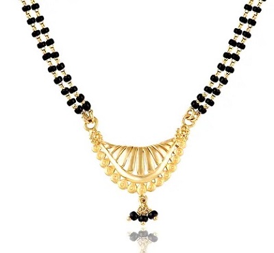 10 gram mangalsutra pendant locket design