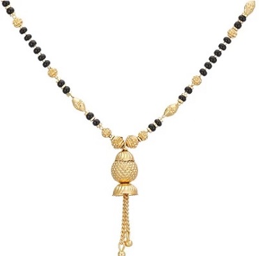 Attractive Dangling Bead Everyday Mangalsutra Design