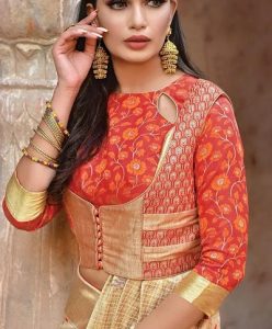 100 Latest Pattu Saree Blouse Designs and Patterns: (2023 Images)