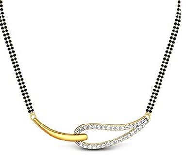 Stylish And Simple 10 Gram Mangalsutra For Daily Use 