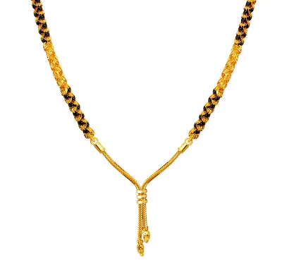 Stylish Mangalsutra Pattern With No Pendant