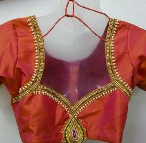 Top 50 Latest Silk Blouse Back Neck Designs (2023) - Tips and Beauty
