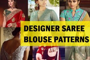 Top 20 Latest Designer Saree Blouse Designs and Patterns (2023) - Tips ...