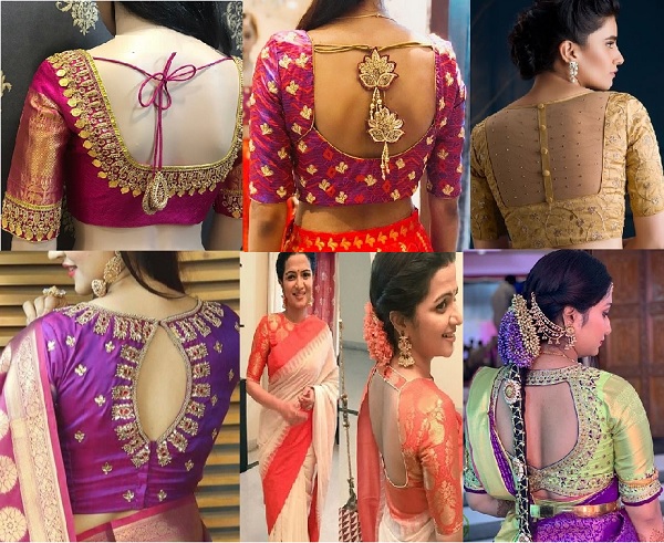 Designer Blouse Back Neck Designs For Silk Sarees (6) - K4 Fashion-nlmtdanang.com.vn
