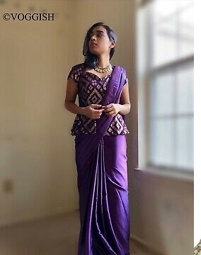 Details more than 155 waist length saree blouse - vietkidsiq.edu.vn