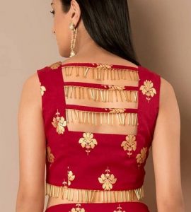 Top 50 Latest Silk Blouse Back Neck Designs (2023) - Tips and Beauty
