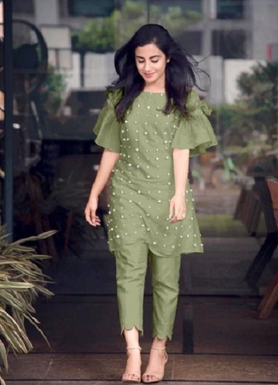 Aaraam Kala Kurta Pant Set  Entwine