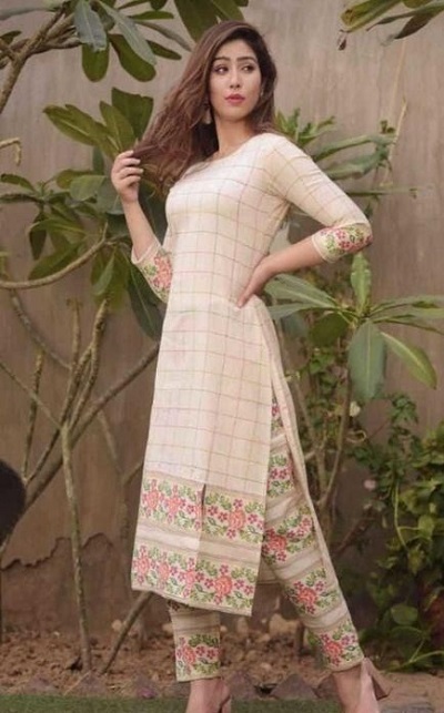 Kurta With Pants  25 Beautiful and Stylish Collection