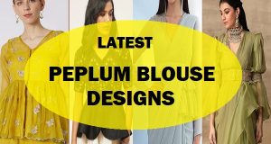 peplum blouse designs