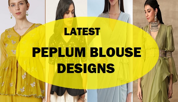 peplum blouse designs