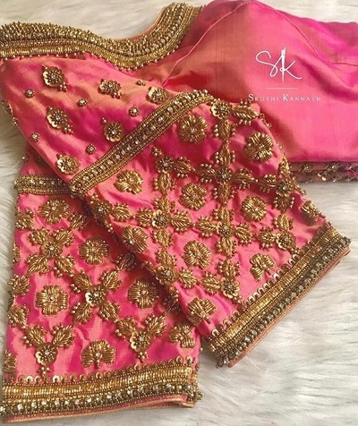 Latest 55 Heavy Work Blouse Designs For Weddings and Parties (2021)