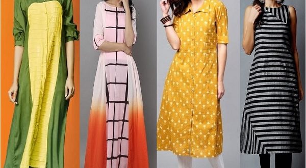 Buy Mehendi Rayon Readymade Designer Long Kurti | Party Wear Kurtis