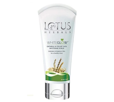 Lotus Herbals White Glow Oatmeal And Yogurt Skin Whitening Scrub