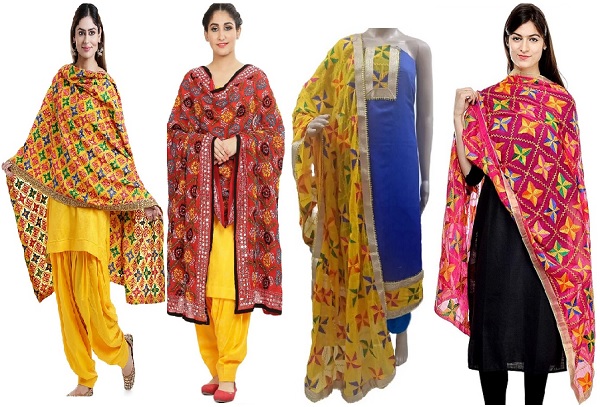 Phulkari plazo suits best sale