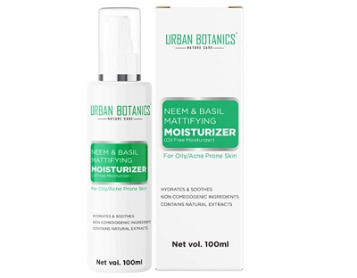 UrbanBotanics Oil Free Moisturizer For Face