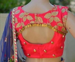 Latest 55 Partywear Blouse Designs (2021) For Sarees and Lehengas