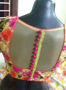 Latest 50 Blouse Back Neckline for Lehengas and Sarees (2022) - Tips ...