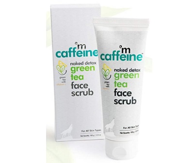mCaffeine Naked Detox Green Tea Face Scrub