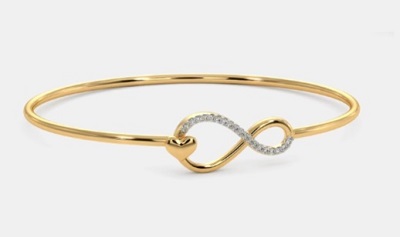 22 carat gold bracelet with Diamonds and Stone
