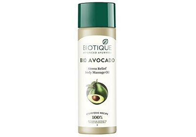 Biotique Bio Avocado Stress Relief Body Massage Oil