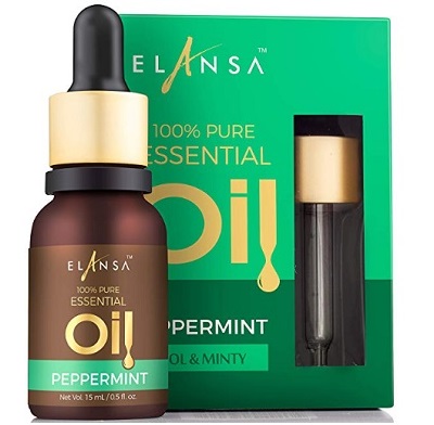 Elansa 100% Pure Peppermint Essential Oil