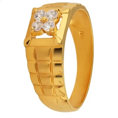 Engagement Gold Wedding Ring For Men