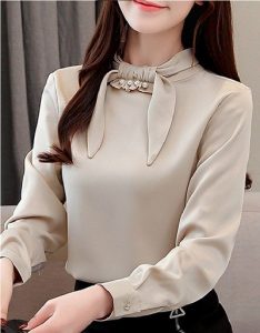 Latest 50 Formal Office Wear Tops For Ladies (2022) - Tips and Beauty