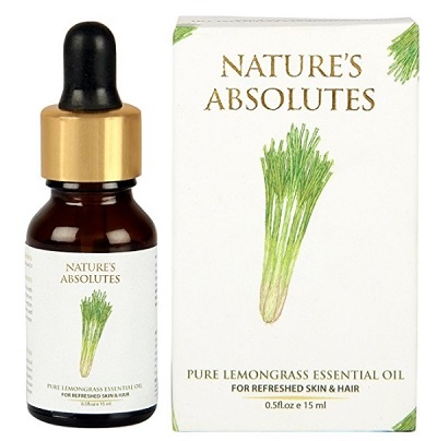 Nature's Absolutes Pure Lemongrass Essential Oil