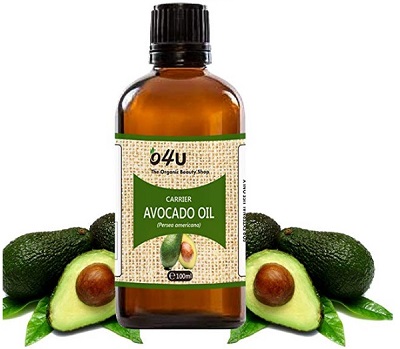O4U Shop Organic Undiluted Cold Pressed Avocado Carrier Oil