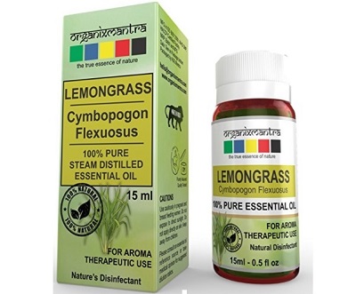 Organix Mantra Lemongrass Essential Oil