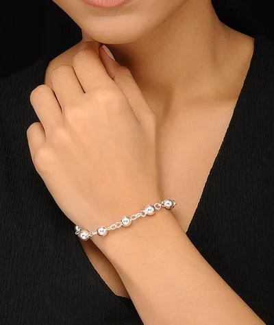 Sterling Silver Designer Bracelet For Women