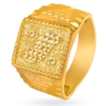 Traditional Gold Ring Design For Men