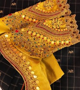 Latest 50 Wedding Saree Blouse Designs for (2022) - Tips and Beauty