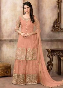 Latest 45 Sharara Suit Designs For Women (2022)