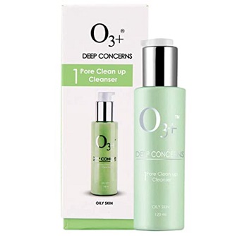 O3+ Pore Clean Up Face Wash Cleanser for Daily Cleansing