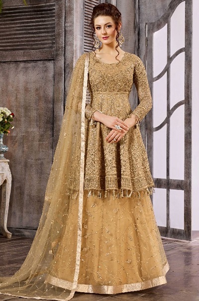 Short Frock Style Salwar Suit For Women