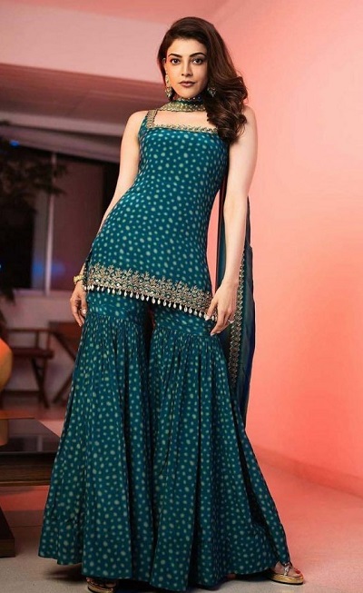 New) Punjabi Sharara Suit Design 2021 Pinterest Rs.1999-gemektower.com.vn