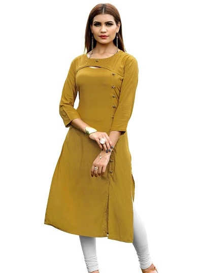 Latest 50 Cotton Kurti Designs For Women (2022) - Tips and Beauty