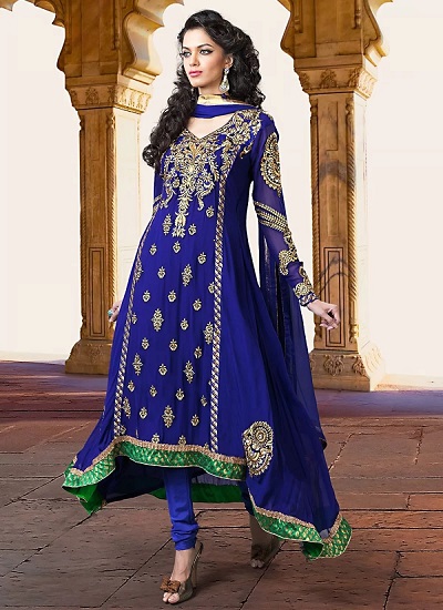 Designer Anarkali Suit For Parties