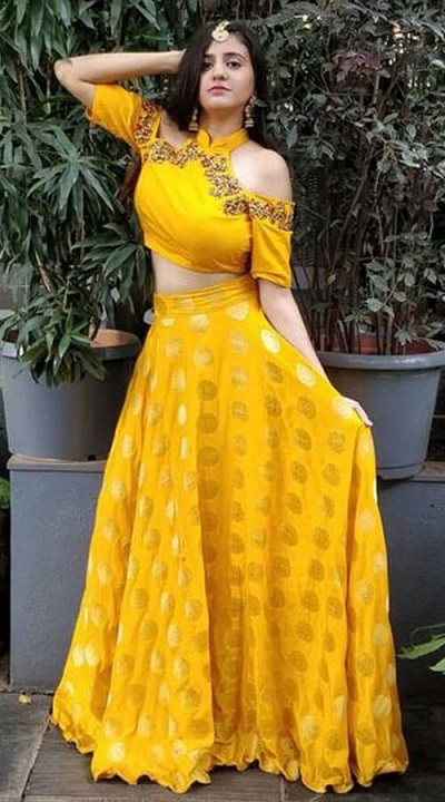 15 Gorgeous Haldi Outfits On Real Brides To Inspire You! – WedBook | Haldi  ceremony outfit, Haldi ceremony, Bridal outfits